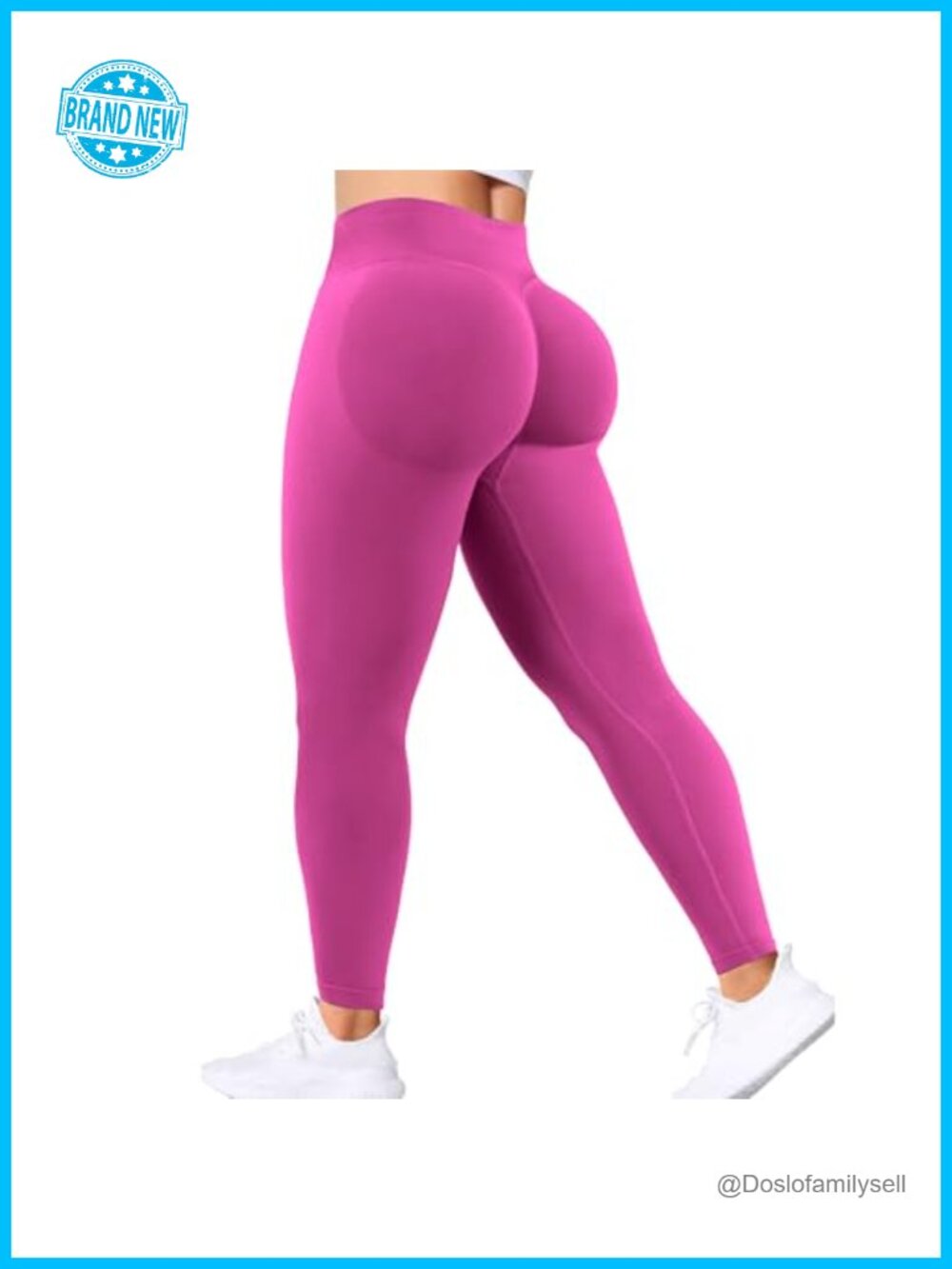 Butt Lifting Scrunch Leggings High Waist Tummy Control Workout Yoga Pants